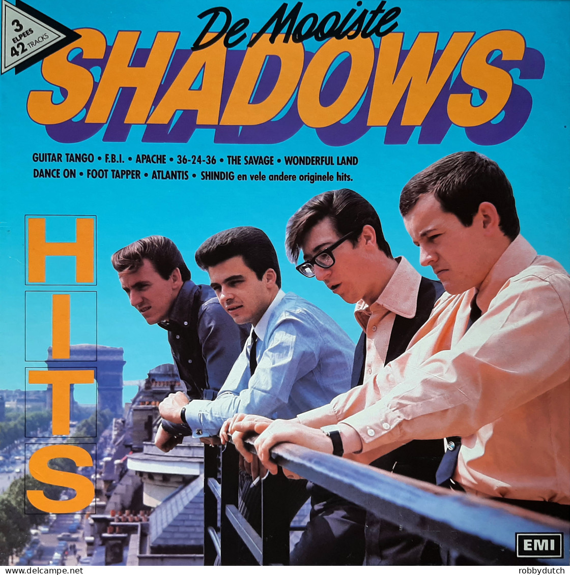* 3LP Box *  SHADOWS - DE MOOISTE SHADOWS HITS (Holland 1985 - Instrumentaal