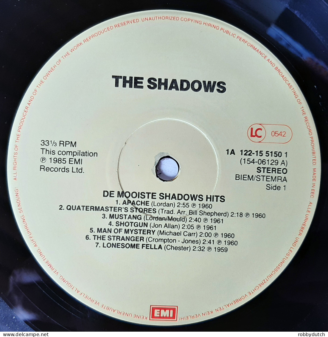 * 3LP box *  SHADOWS - DE MOOISTE SHADOWS HITS (Holland 1985