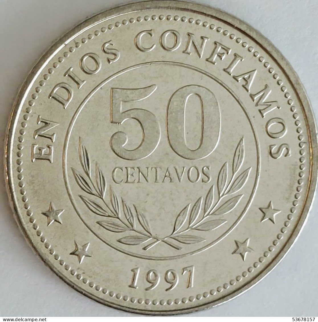 Nicaragua - 50 Centavos 1997, KM# 88 (#2689) - Nicaragua