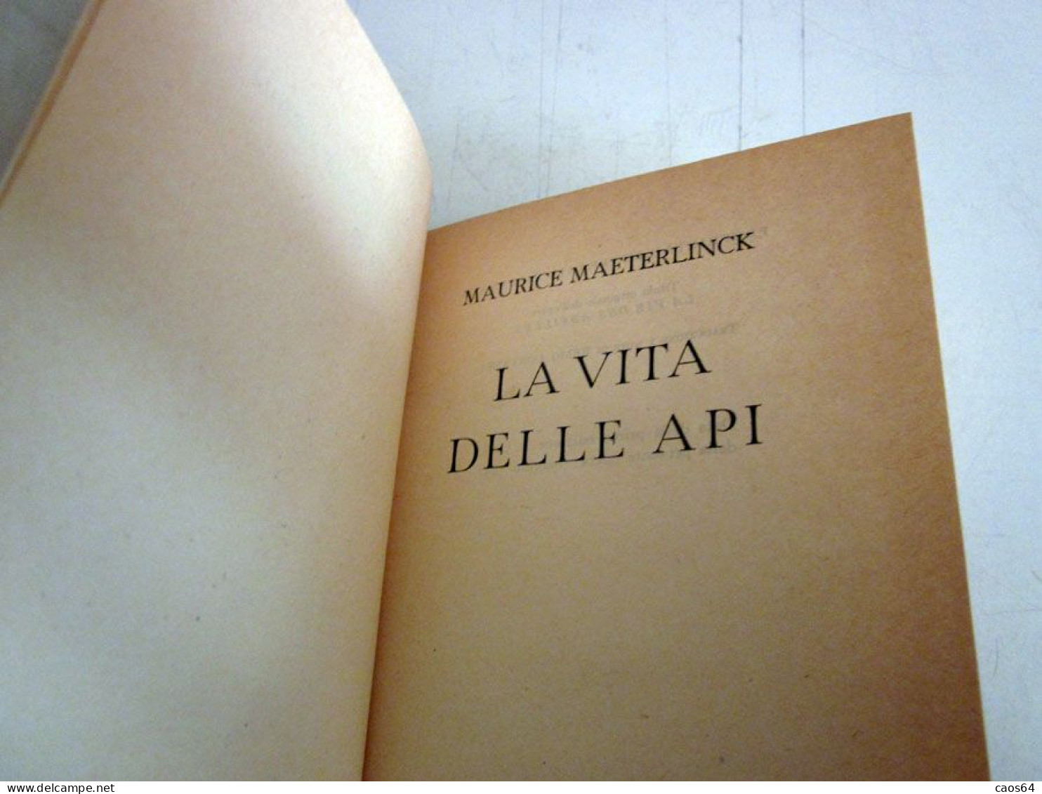 La Vita Delle Api Maurice Maeterlinck Rizzoli BUR 1951 - Classiques