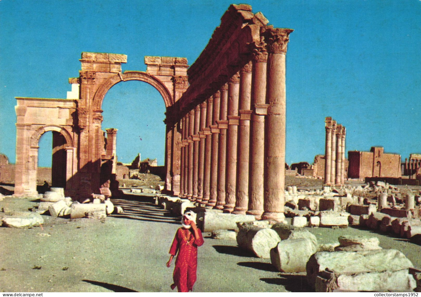 SYRIA, PALMYRA, GREAT COLONNADE, ANCIENT CITY - Syrie