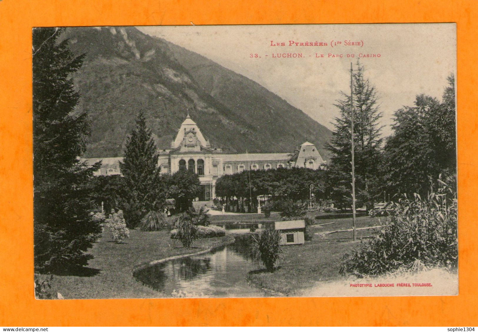 LUCHON - Le Parc Du Casino - - Casino