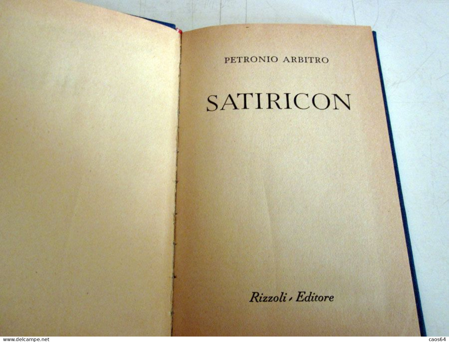 Satiricon Petronio Arbitro Rizzoli BUR 1953 - Classic