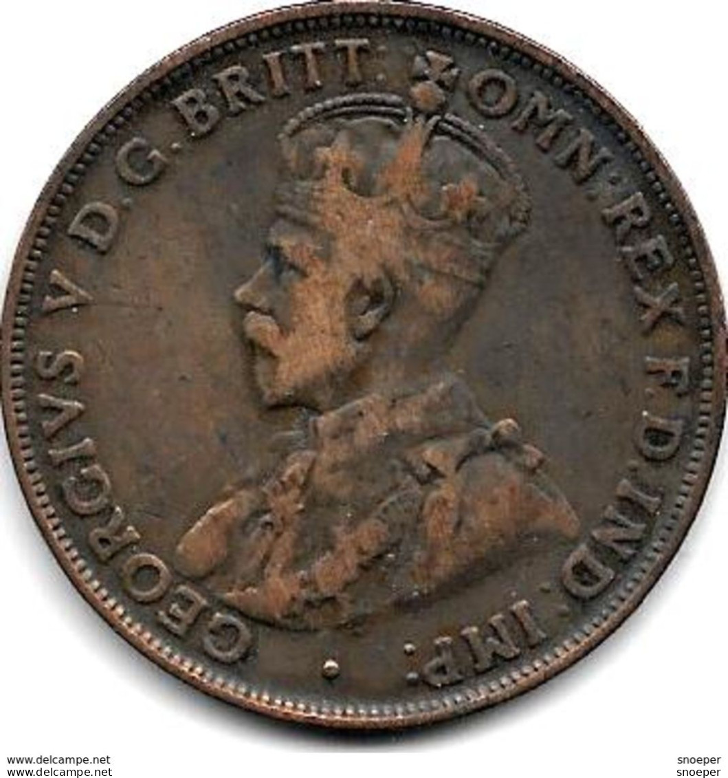*Australia 1 Penny 1921 Km 23  Vf - Penny