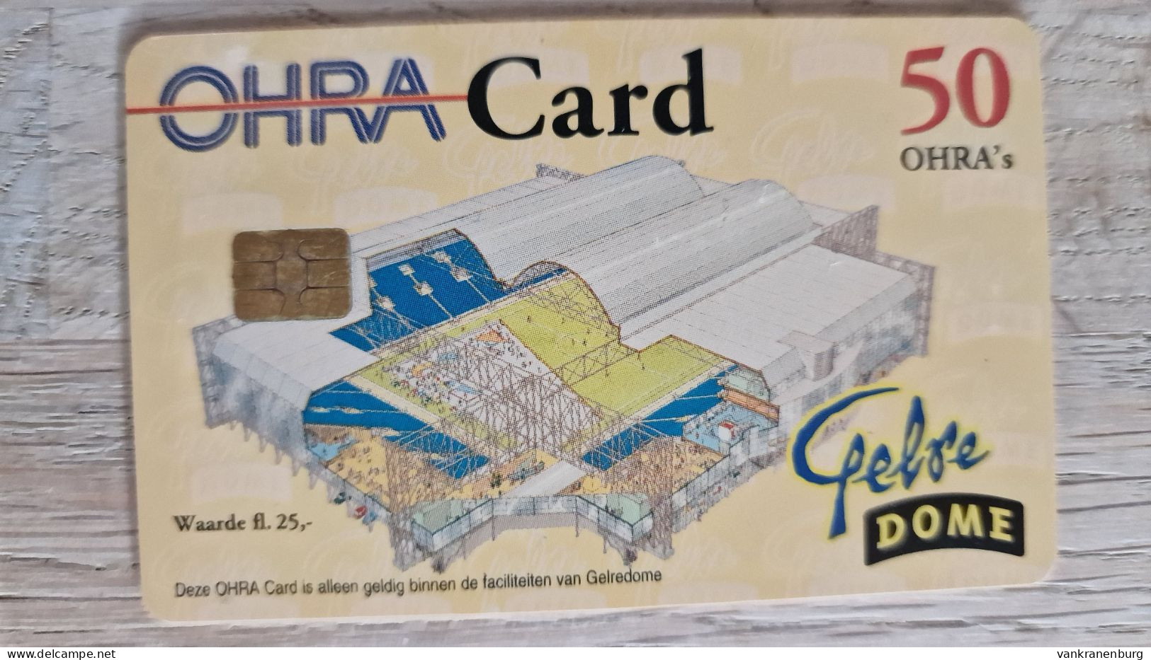 OHRA Card - 50 OHRA - Opening GelreDome - 1998 - GelreDome Stadium - Vitesse - Tarjeta - - Autres & Non Classés