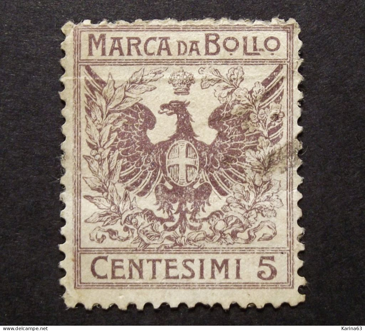 Italia - Italy - Italie  1879 - 82 - Victor Emmanuel III  - Cancelled - Revenue Stamps