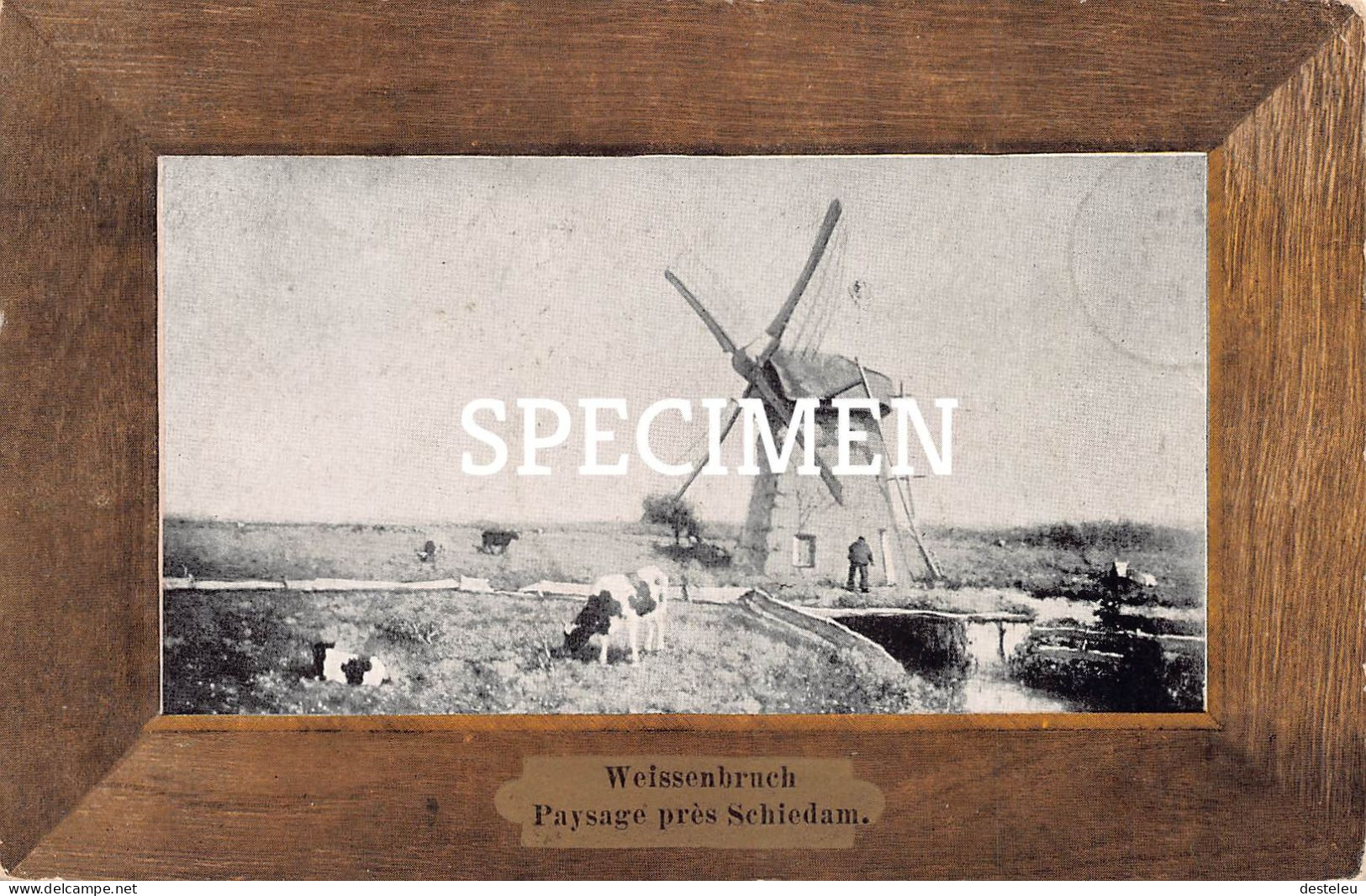 Weissenbruch - Paysage Près Schiedam  - Molen - Schiedam