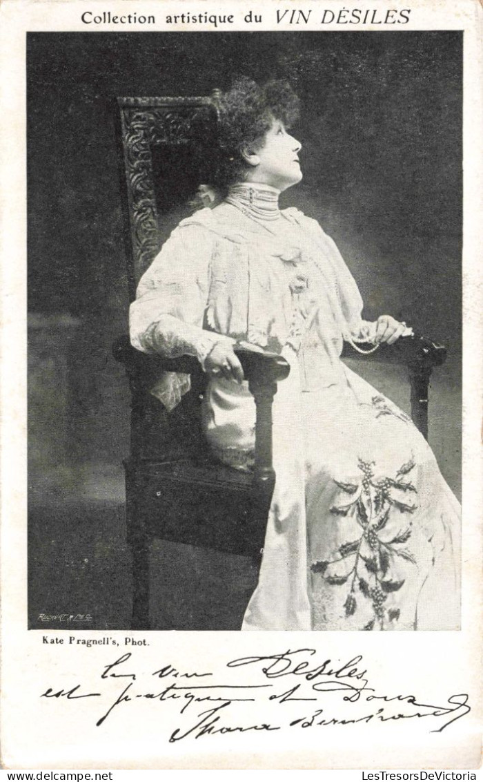 PHOTOGRAPHIE - Portait - Femme Assise - Carte Postale Ancienne - Fotografia