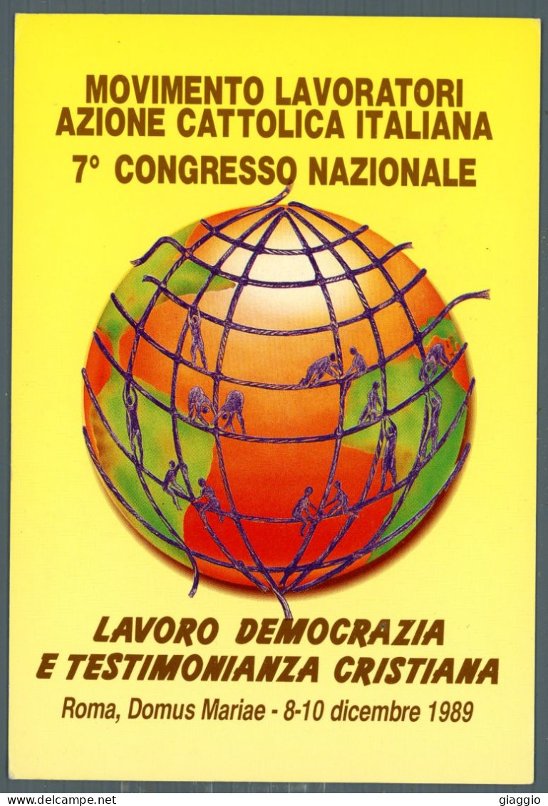 °°° Cartolina - N. 1185 Movimento Lavoratori Nuova °°° - Syndicats