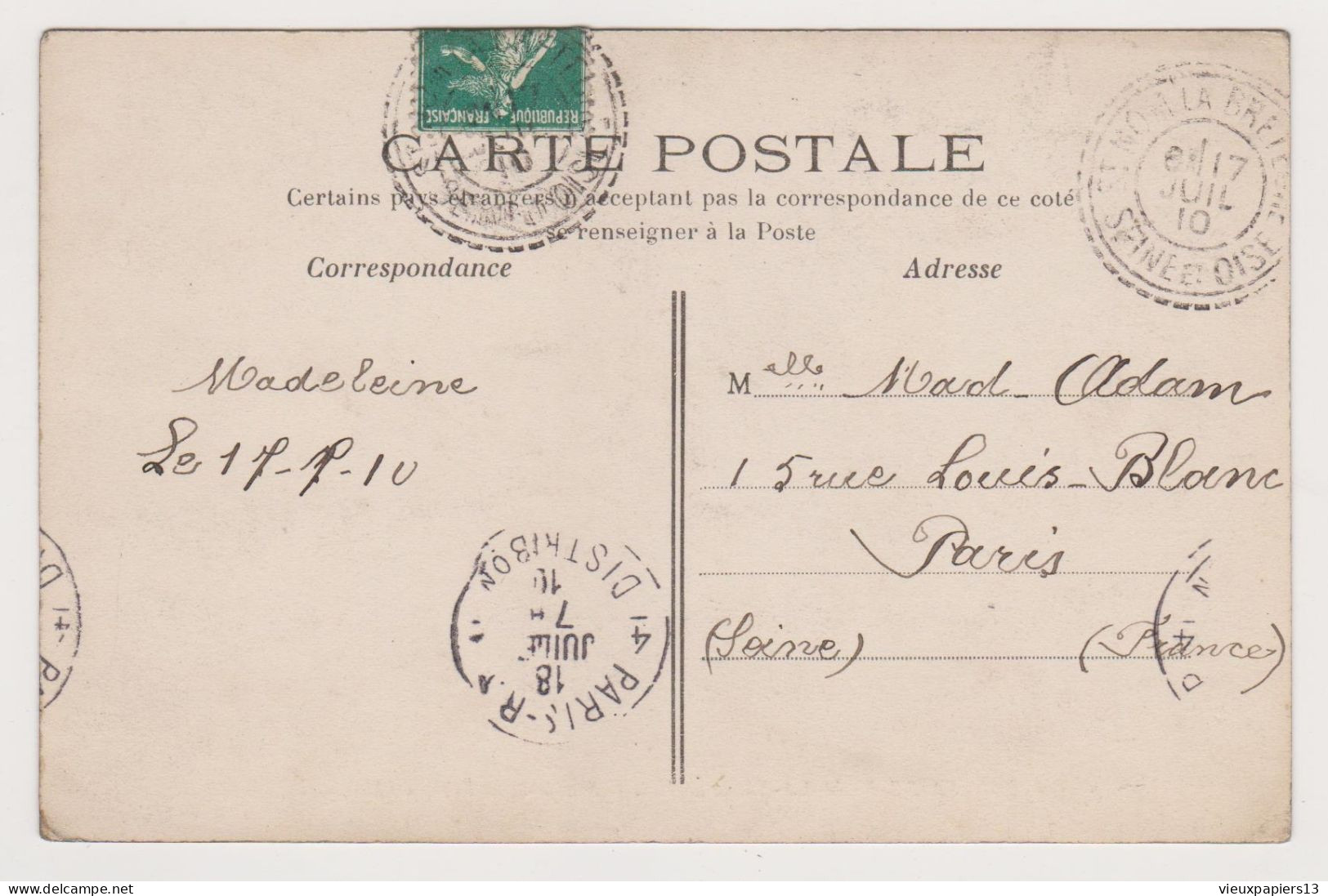 TB Cpa 78 - Saint-Nom-la-Bretèche - Sortie De La Forêt De Marly - Animée - 1910 - St. Nom La Breteche