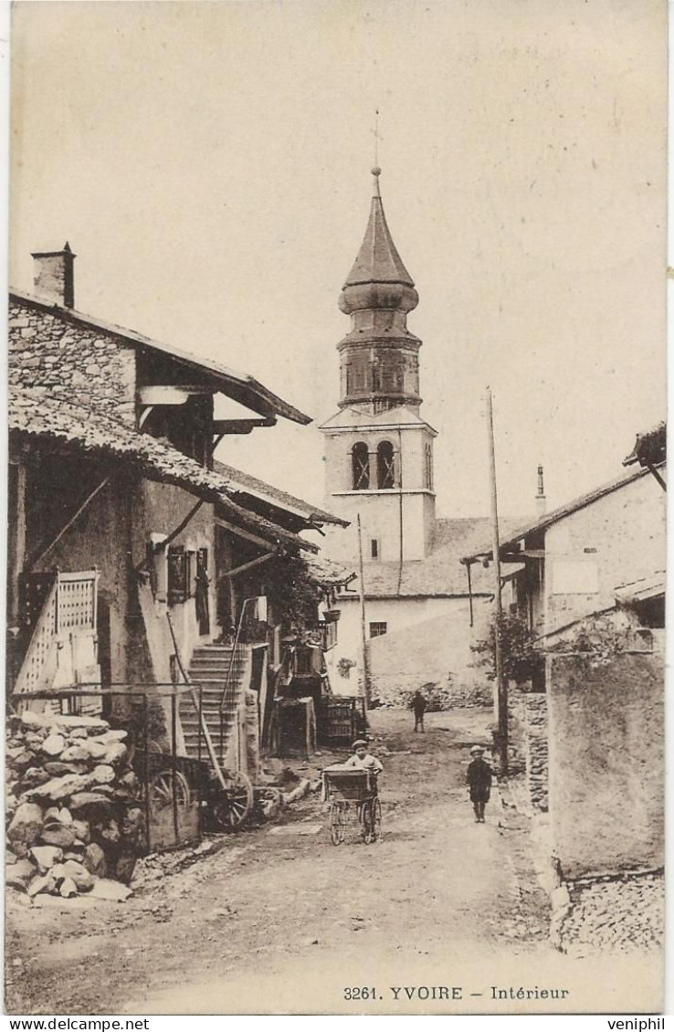 YVOIRE - INTERIEUR DU VILLAGE - 1927 - Yvoire