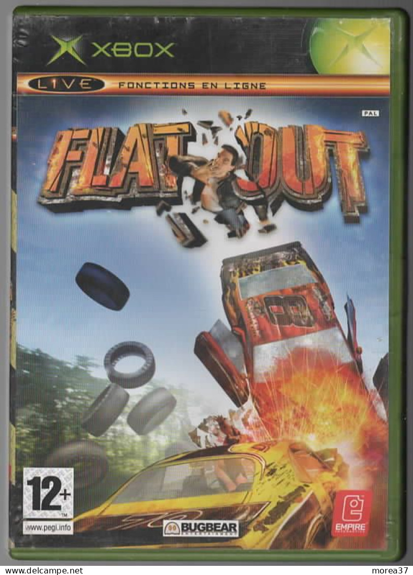 FLAT OUT    X BOX - Xbox