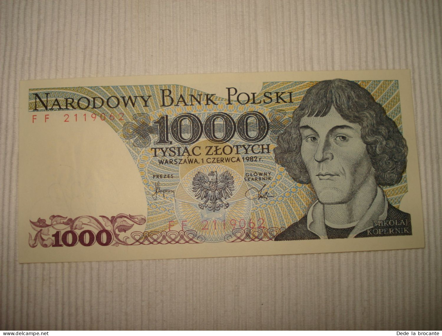 F5 - 477 / 5 billets Pologne - Zlotych - 1 X 100 + 500 + 2 X 1000 + 5000 NEW !!