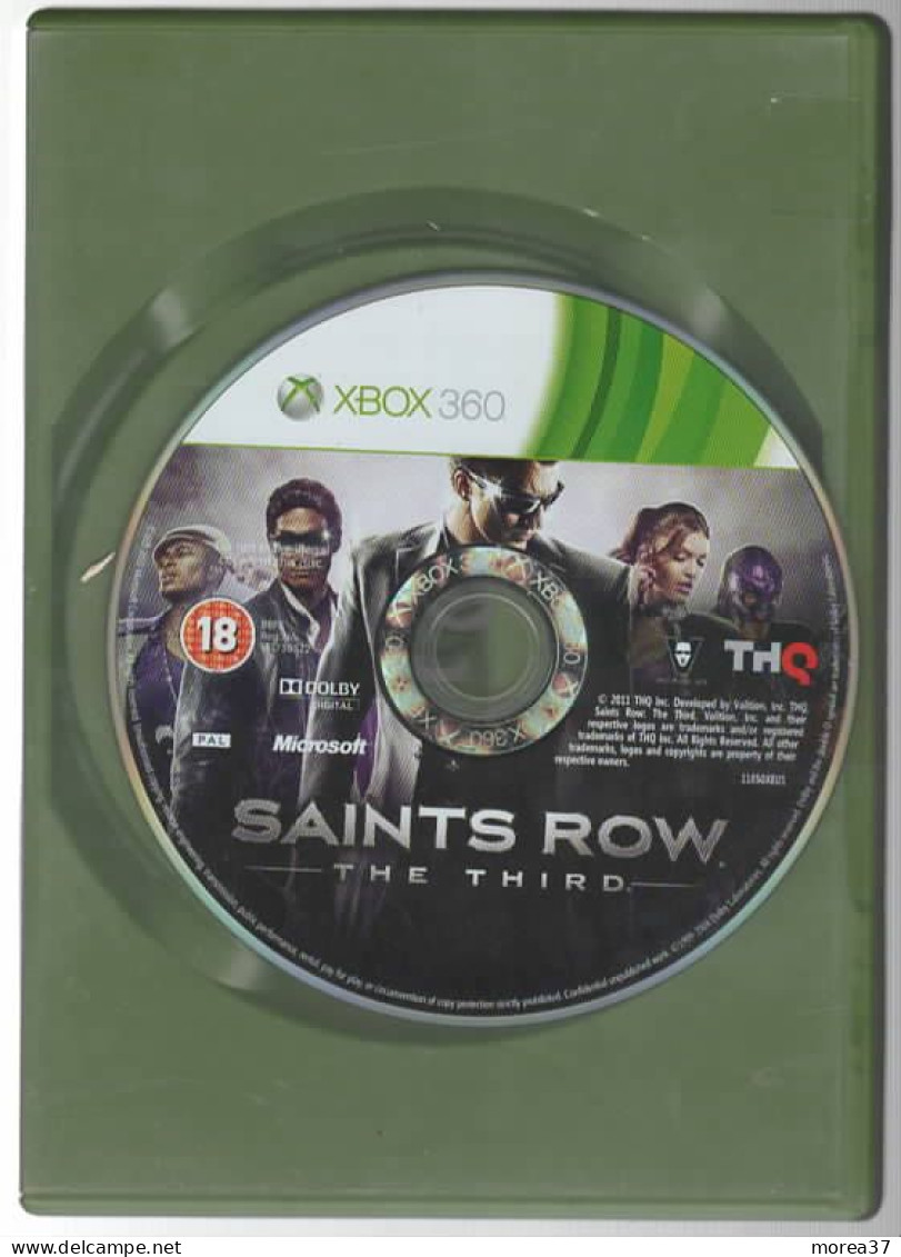 SAINTS ROW  The Third     X BOX 360  J1 - Xbox 360