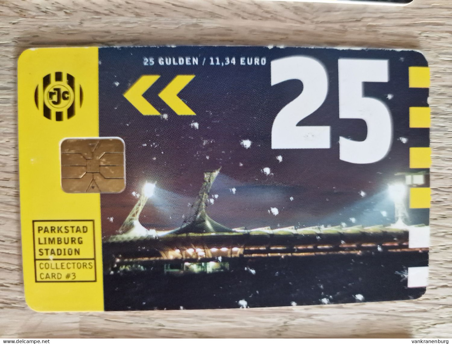 Stadion Card - 25 Gulden - RJC Parkstad Limburg Stadion - 2001 - Roda JC Kerkrade - The Netherlands - Tarjeta - Eneco - Autres & Non Classés