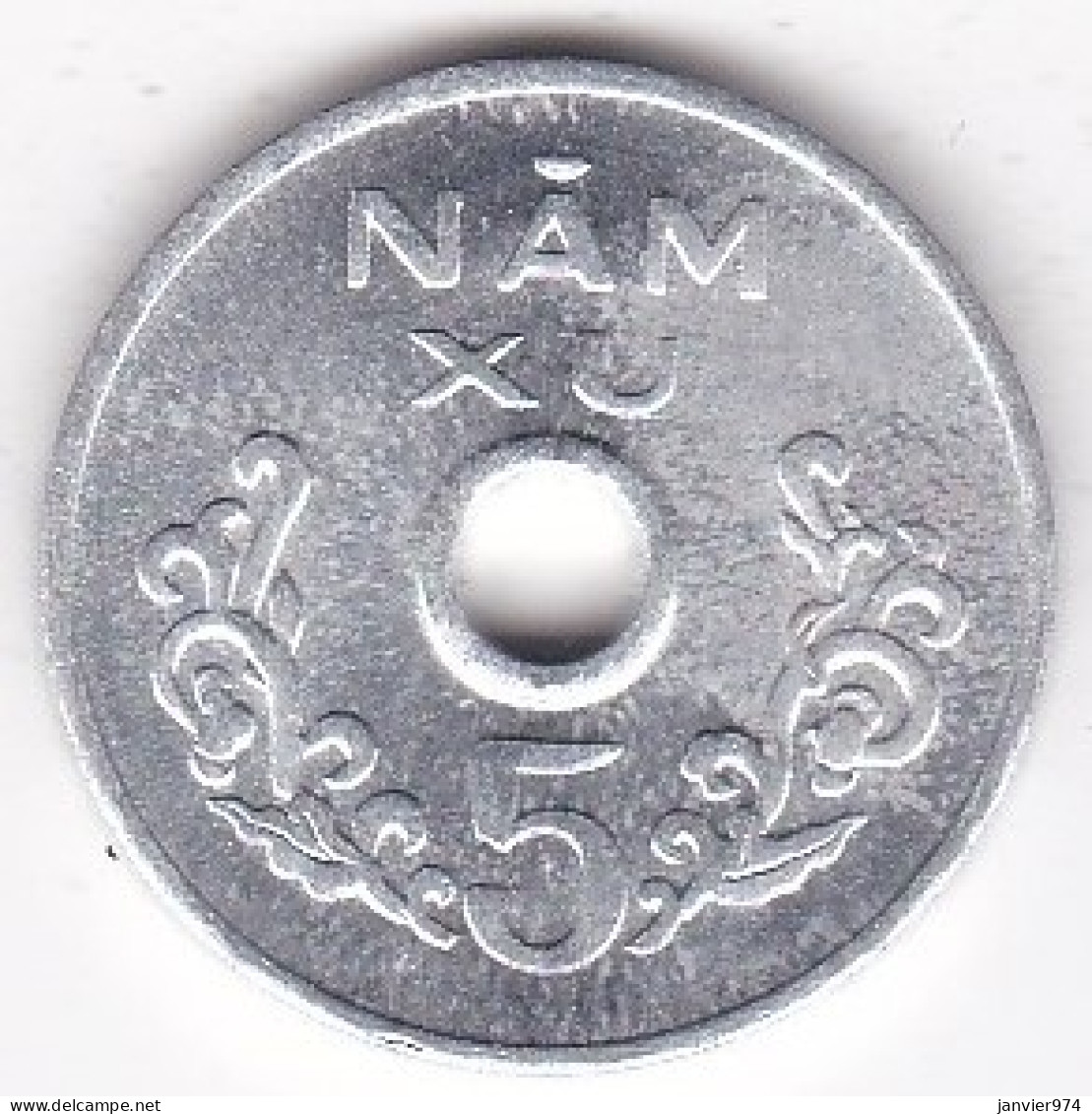 Vietnam Du Sud 5 XU 1975, En Aluminium , KM# A10 . UNC , Neuve - Vietnam