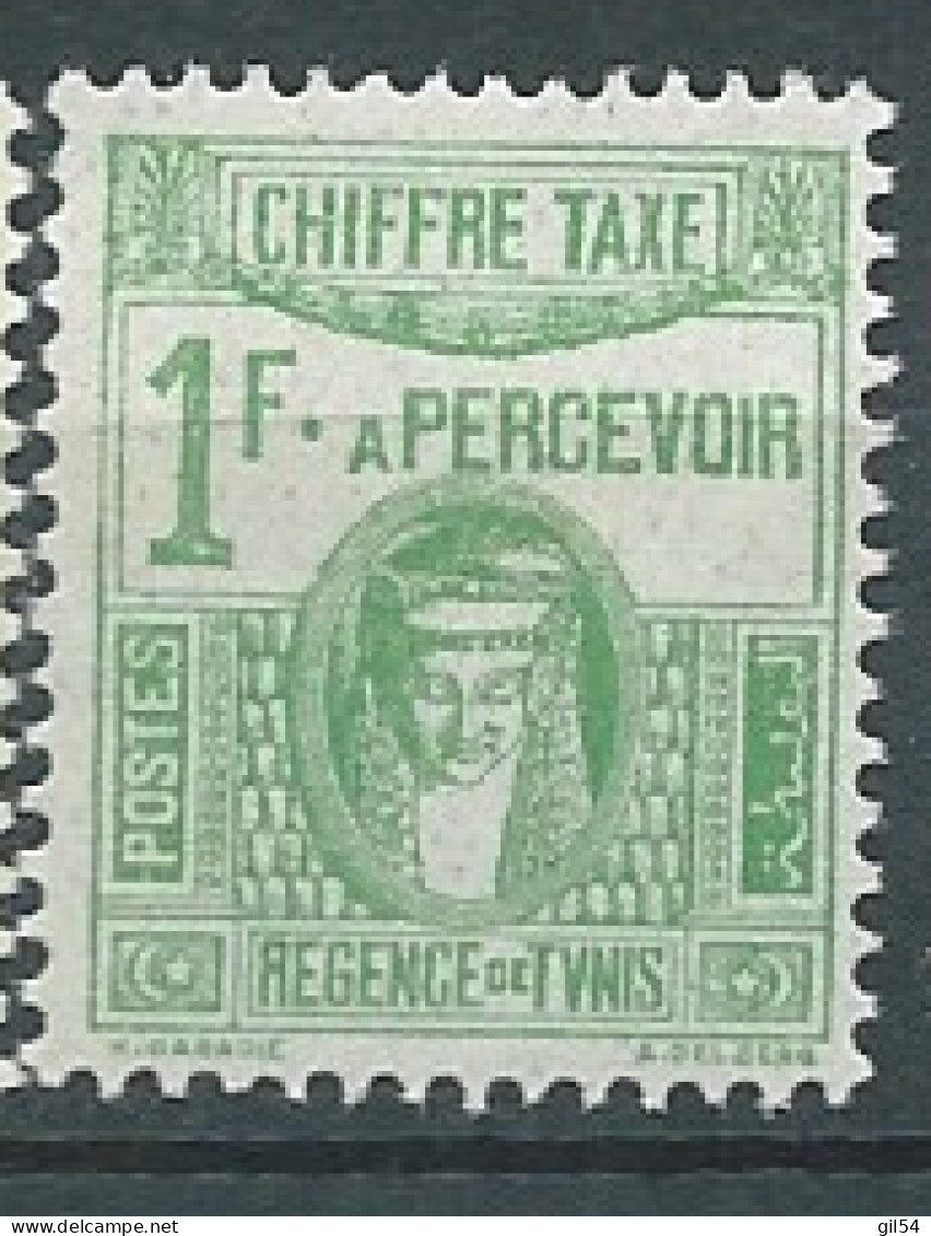 Tunisie - Taxe - Yvert N° 47 **   - Neuf Sans Charnière -   Ad 46206 - Timbres-taxe