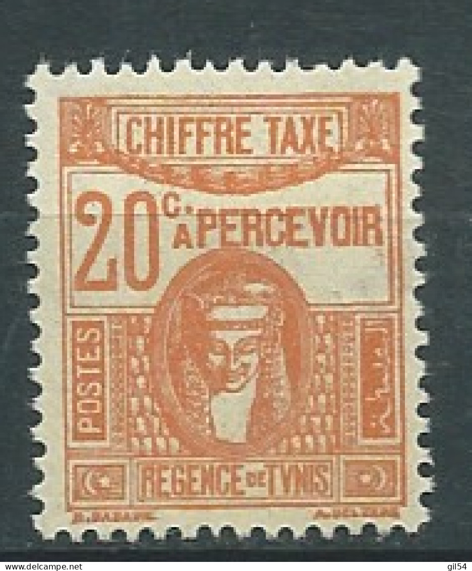 Tunisie - Taxe - Yvert N° 41 **   - Neuf Sans Charnière -   Ad 46209 - Strafport