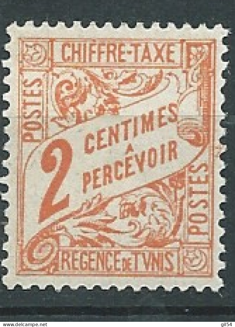 Tunisie -  Taxe - Yvert N° 27  * Trace Charnière  -   Ad 46216 - Strafport