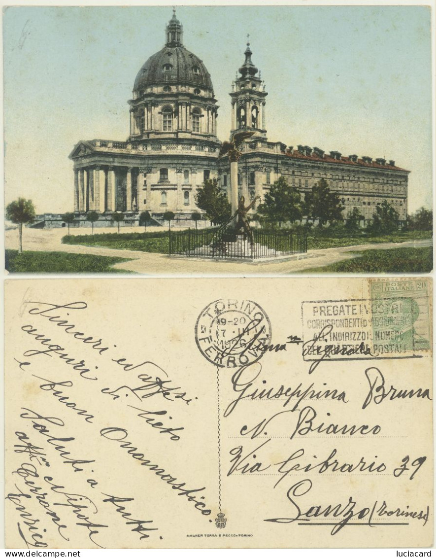 TORINO -BASILICA 1926 - Kirchen