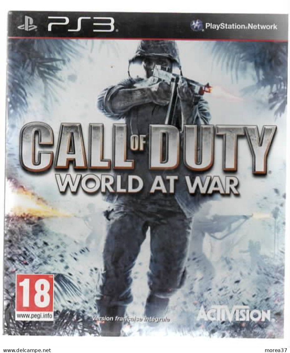 CALL OF DUTY WORLD AT WAR    PS3   J1 - PS3