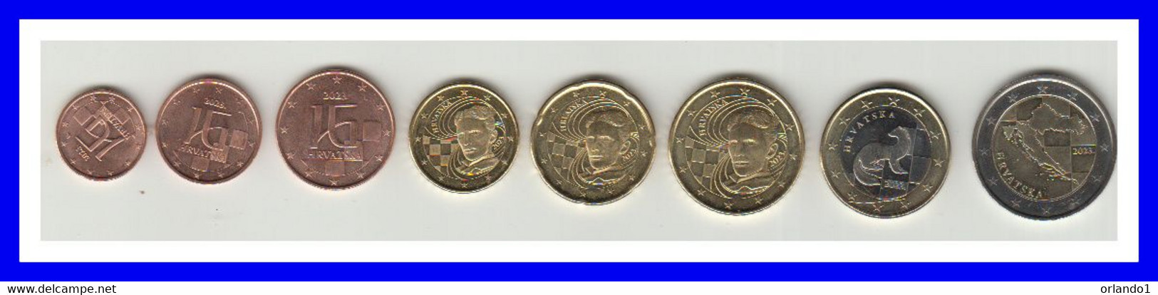 CROATIA EURO COINS 2023 - Kroatien