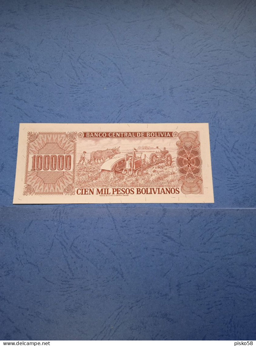 BOLIVIA-P171 100000B 5.6.1984 UNC - Bolivien