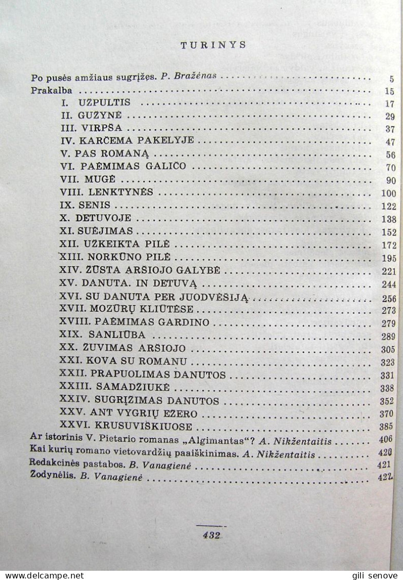 Lithuanian Book / Algimantas Pietaris 1989 - Cultura