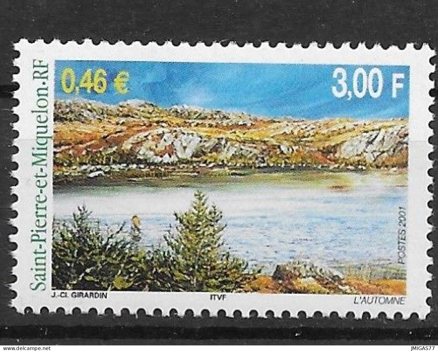 SPM St Pierre & Miquelon N° 744 Neuf ** MNH - Unused Stamps