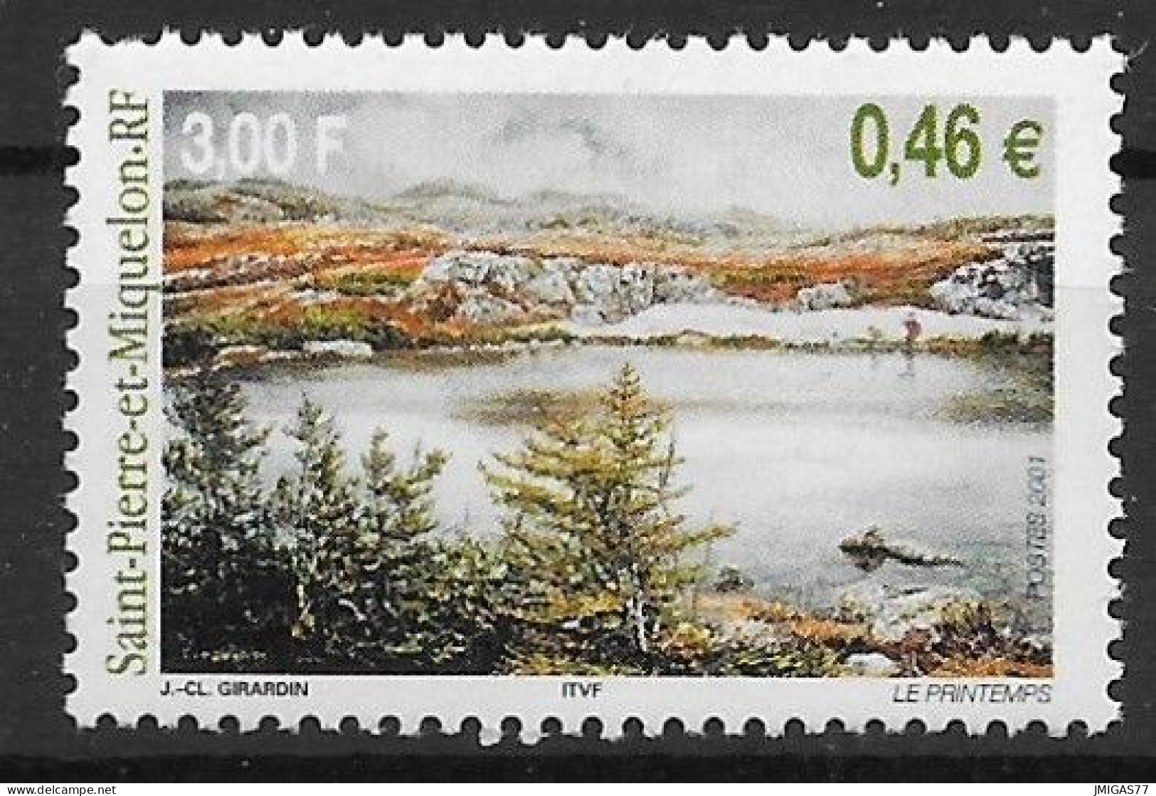 SPM St Pierre & Miquelon N° 754 Neuf ** MNH - Neufs