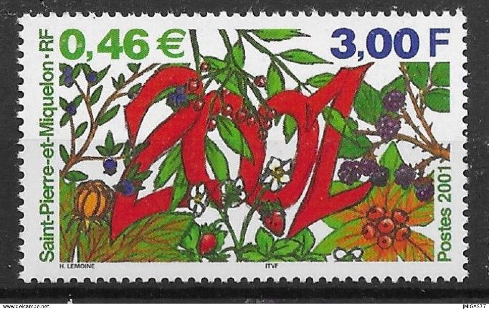 SPM St Pierre & Miquelon N° 737 Neuf ** MNH - Ungebraucht