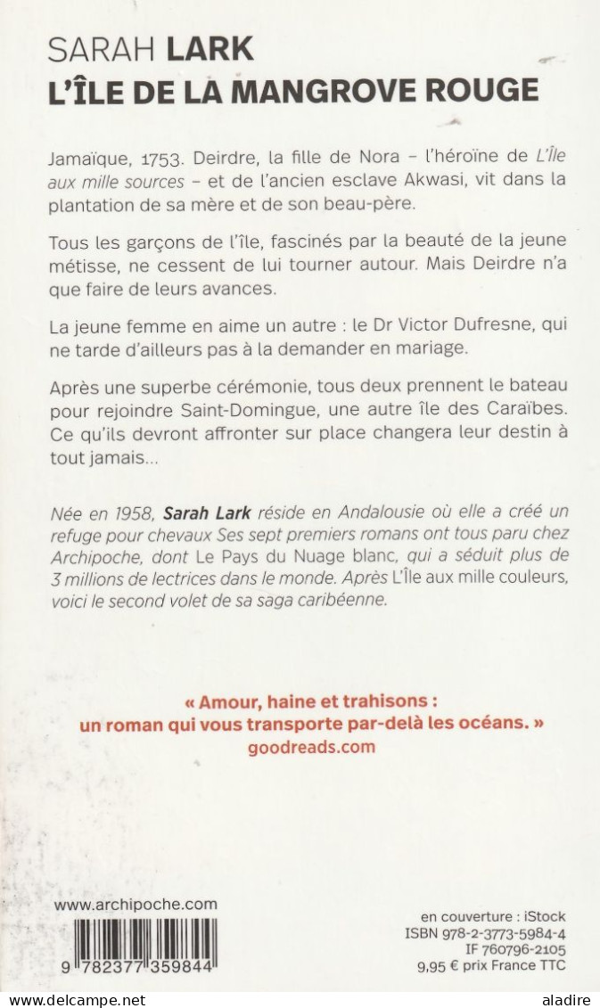 Sarah Lark - L'île De La Mangrove Rouge - Archi Poche - 551 Pages - Broché - 2021 - Abenteuer