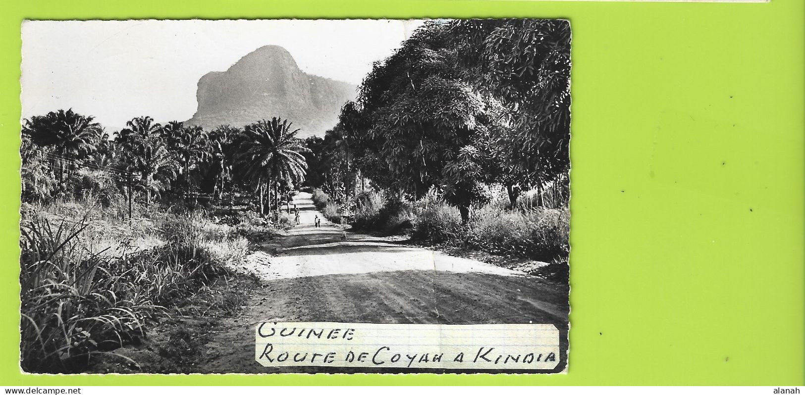 Route De COYAH à Kindia (Constantin) Guinée - Guinée Française