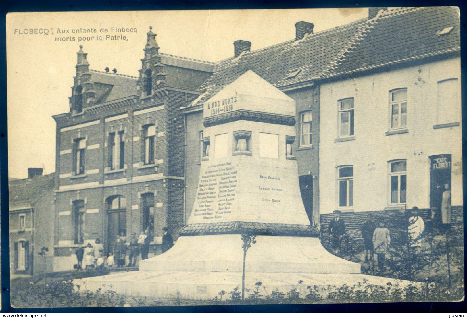 Cpa De Belgique Flobecq -- Aux Enfants De Flobecq Morts Pour La Patrie JUI23-32 - Flobecq - Vloesberg