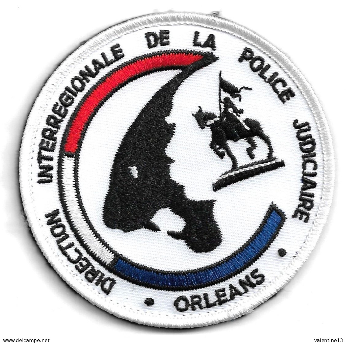 Ecusson POLICE JUDICIAIRE DCPJ ORLEANS - Police & Gendarmerie