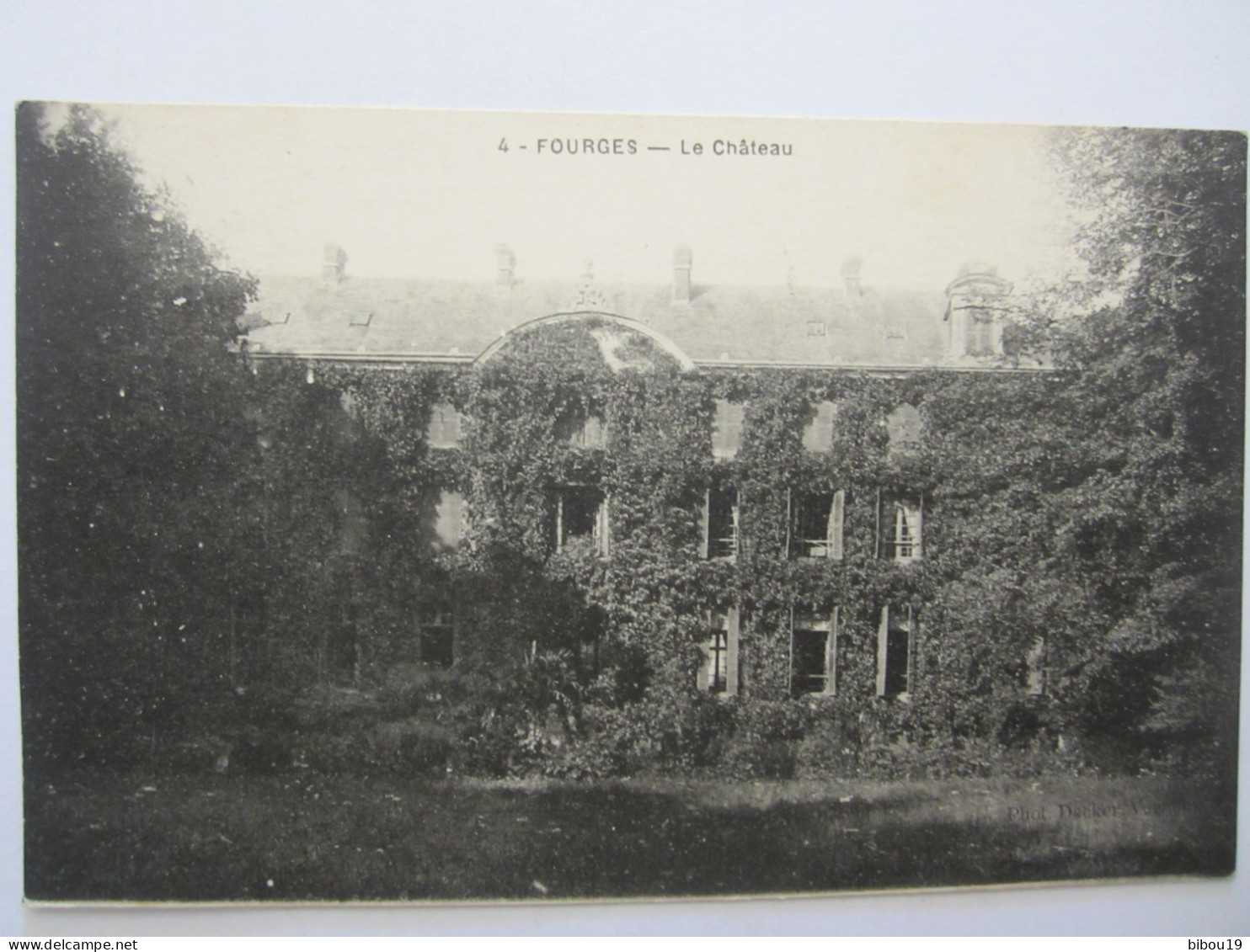 CPA FOURGES LE CHATEAU - Fourges