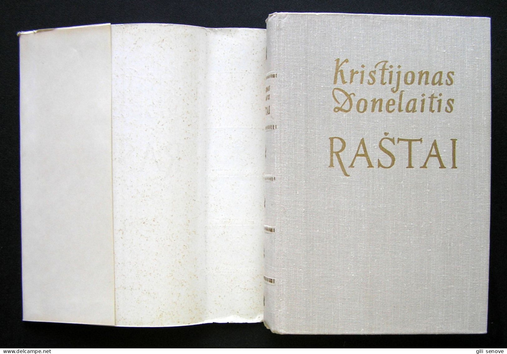 Lithuanian Book / Raštai Donelaitis 1977 - Cultura