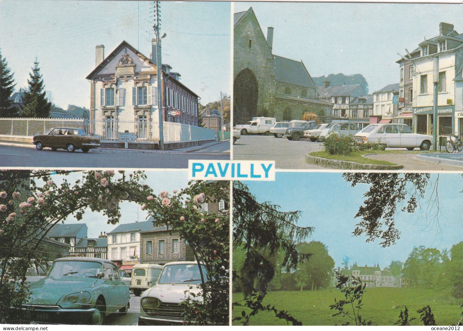 [76] Seine Maritime . Pavilly. Multivues. Voitures - Pavilly