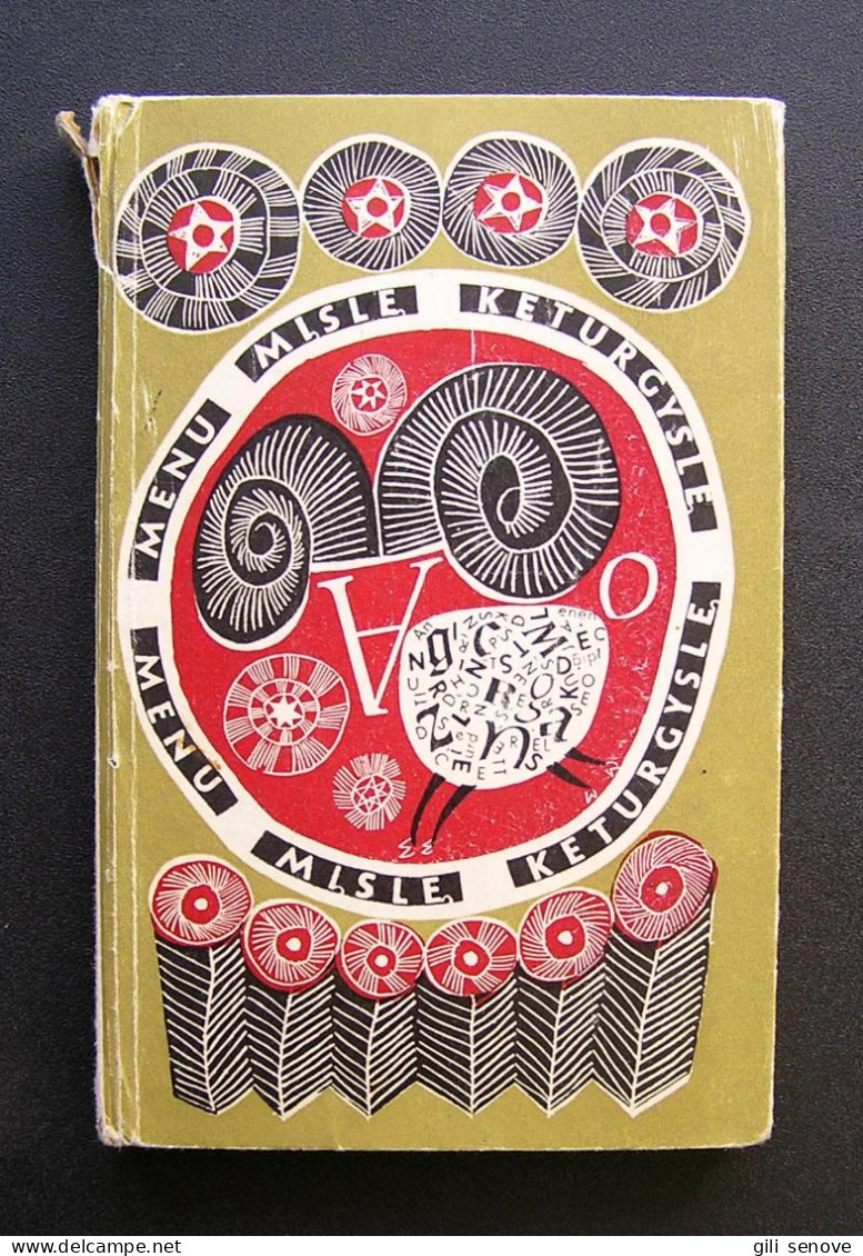 Lithuanian Book / Menu Mįslę Keturgyslę 1970 - Cultura