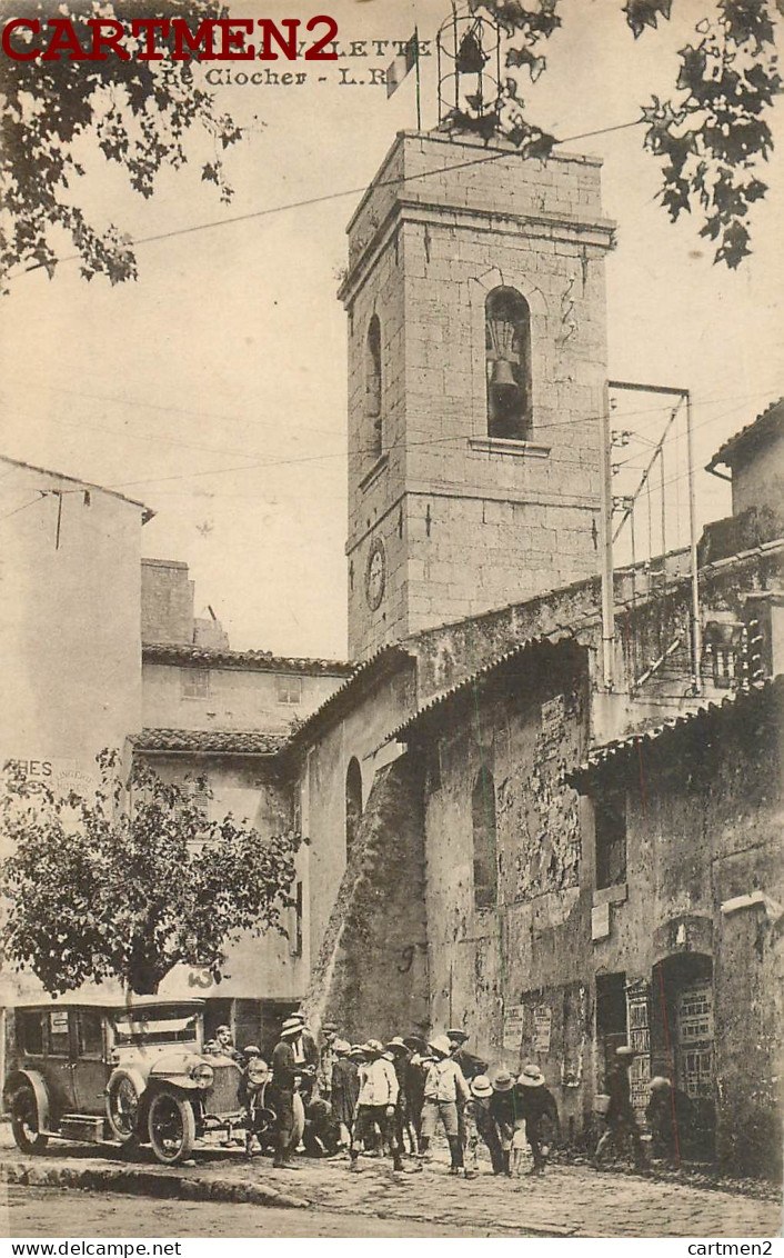 LA VALETTE LE CLOCHER ANIMEE AUTOMOBILE 83 VAR  - La Valette Du Var