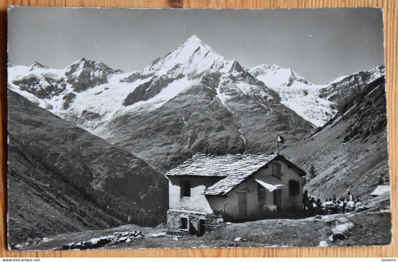 Gasthaus Täschalp Ob Täsch - Schallihorn - Weisshorn - Bieshorn - CPSM Format CPA - (n°27837) - Täsch