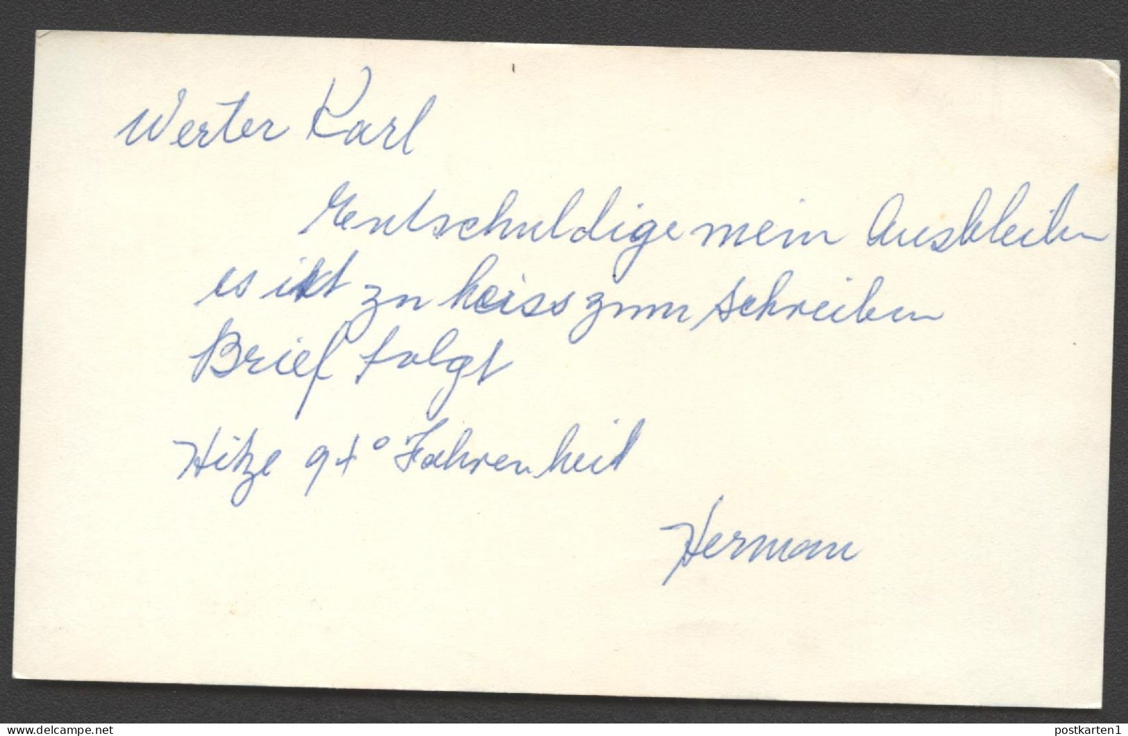 UXC5b Air Mail Postal Card Nonphilatelic Used Rochester NY To GERMANY 1966 Cat.$45.00 - 1961-80