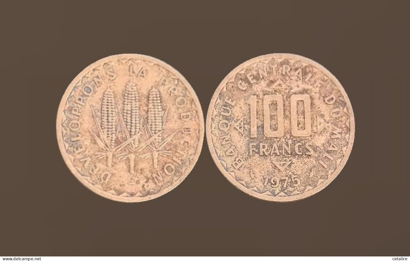 Mali 100 Francs FAO  1975 SUP - Mali (1962-1984)