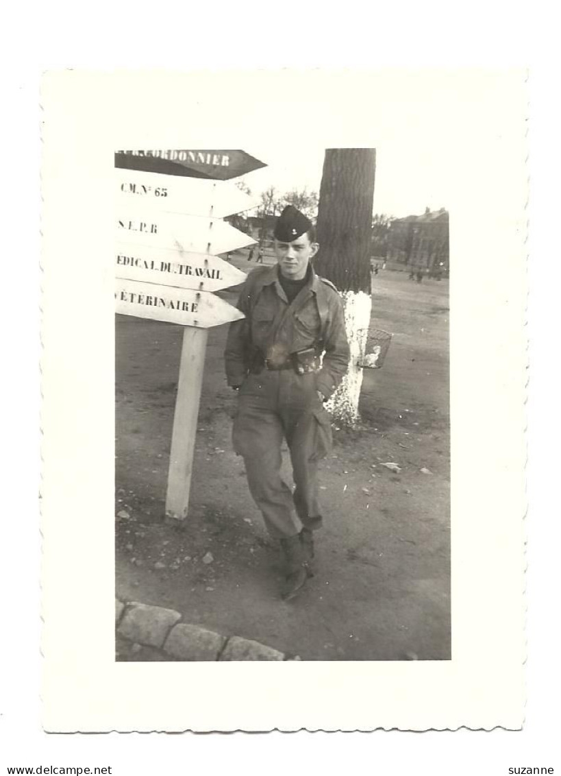 Généalogie - Archive Roger LE COZ - En Soldat NANTES Mars 1958 - Genealogia