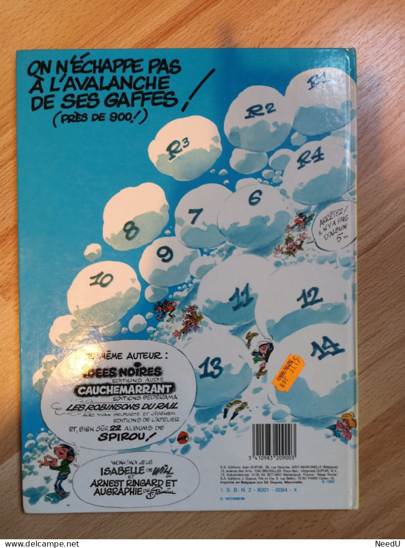 Gaston - Le Bureau Des Gaffes En Gros -1985 - Franquin