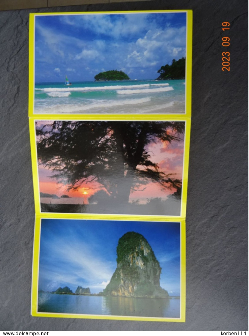 12 PK / CP    PHUKET   PHANGNGA    10  X  15  CM - Thaïlande