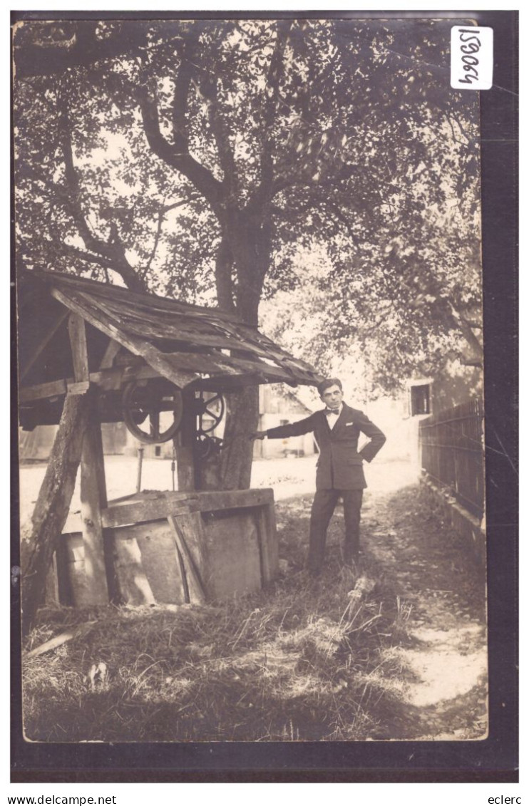 BONCOURT - CARTE-PHOTO - UN VIEUX PUITS - NON CIRCULEE - TB - Boncourt