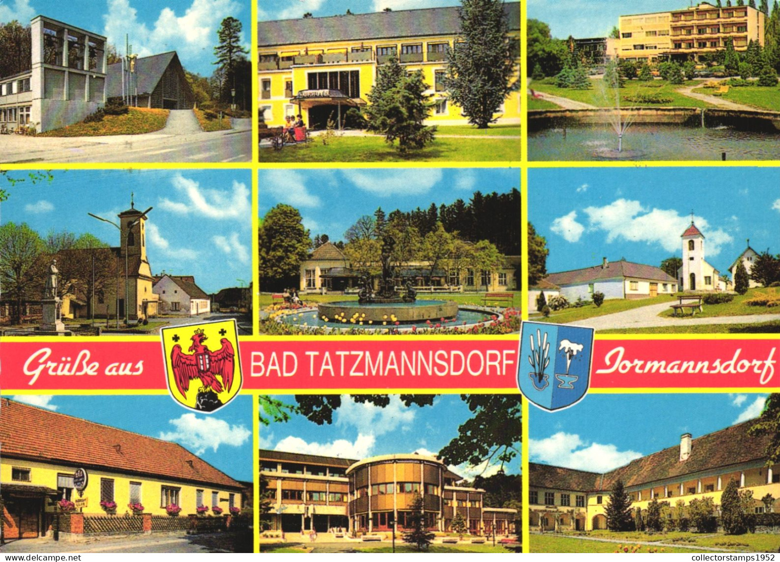 AUSTRIA, BAD TATZMANNSDORF, BURGENLAND, OBERWART, BUILDINGS - Oberwart