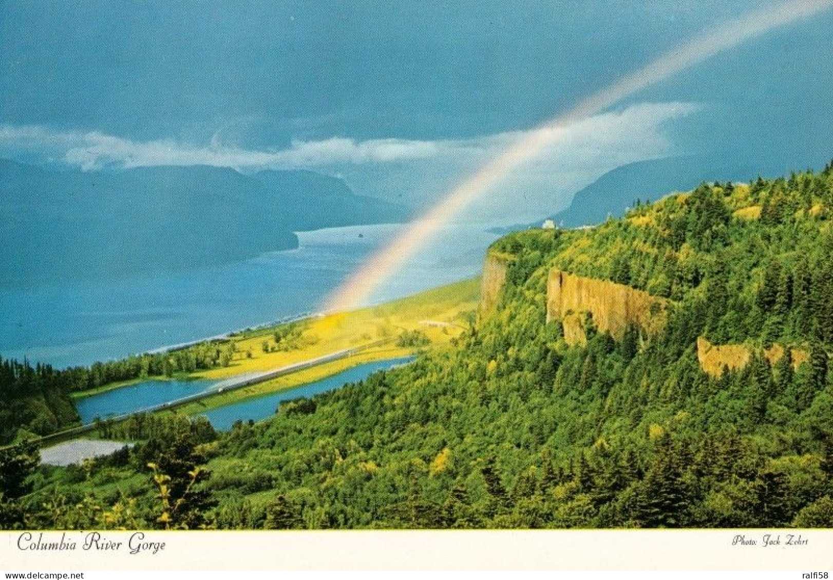 1 AK USA / Oregon * Die Columbia River Gorge - Eine Weite Felsenschlucht Des Columbia Rivers * - Eugene