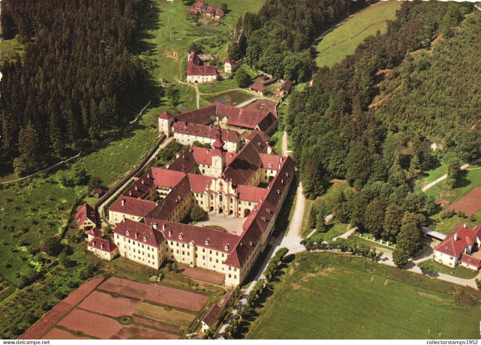 AUSTRIA, STYRIA, GRATWEIN, ZISTERZIENSER-STIFT, MONASTERY, PANORAMA - Gratwein